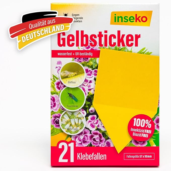 21x inseko Gelbsticker