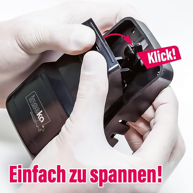 4x inseko Premium- Ratten- Schlagfalle