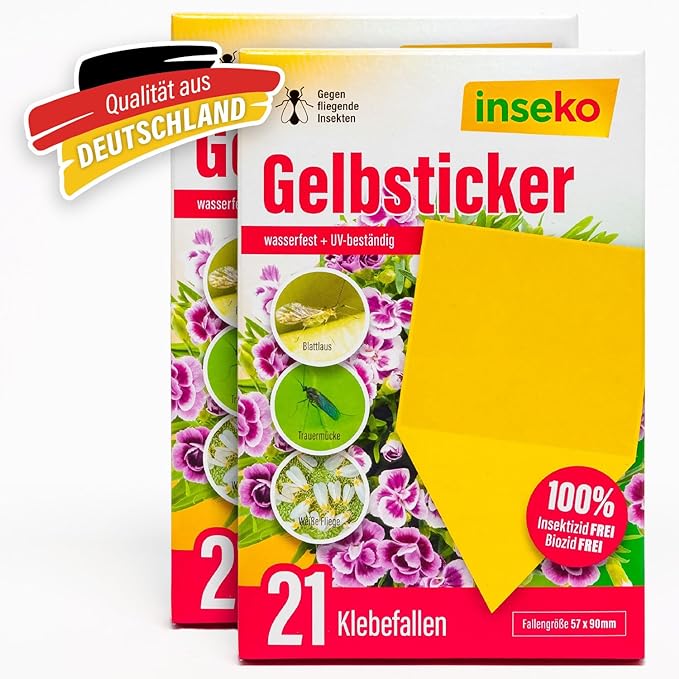 21x inseko Gelbsticker