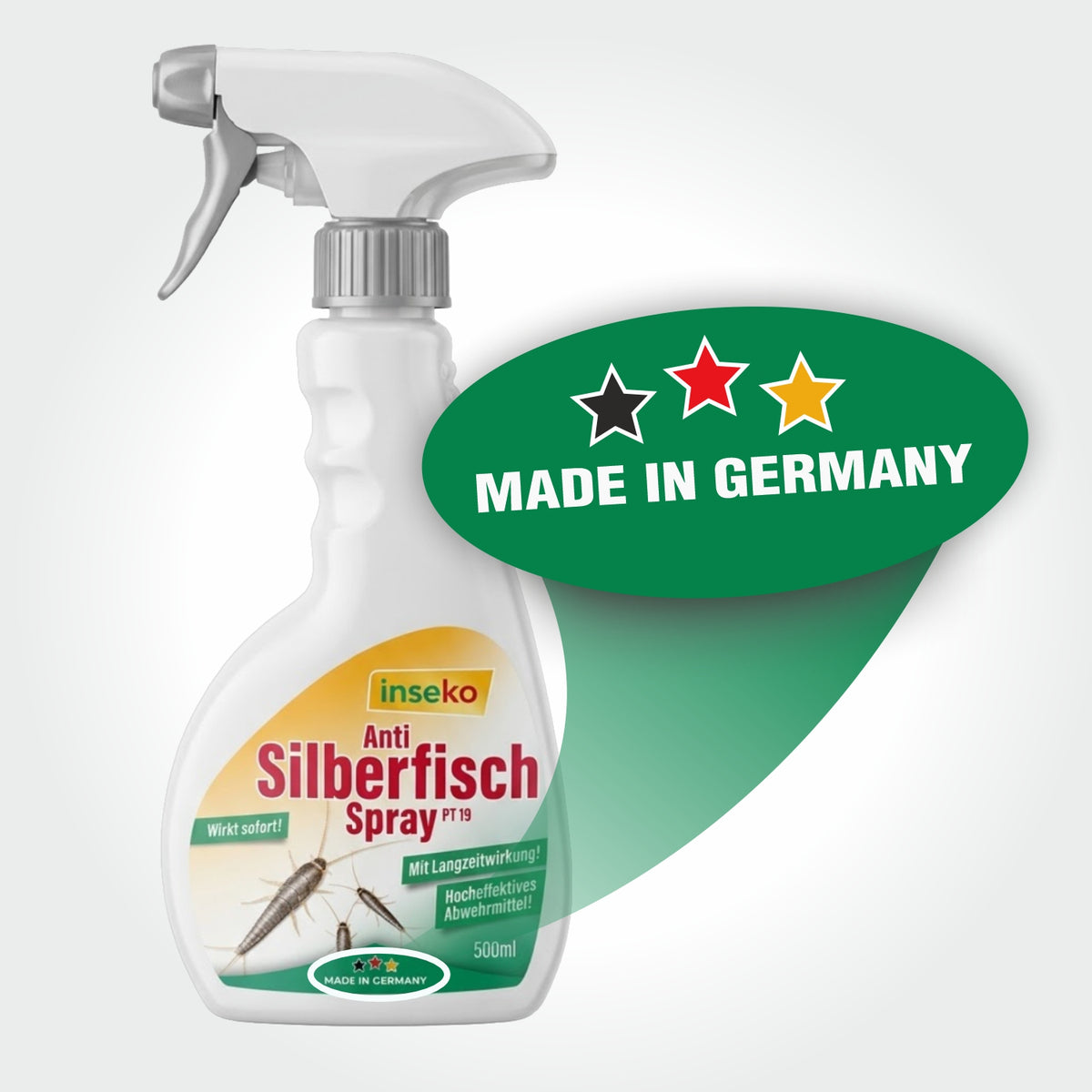 1x inseko Anti Silberfisch Spray 500ml