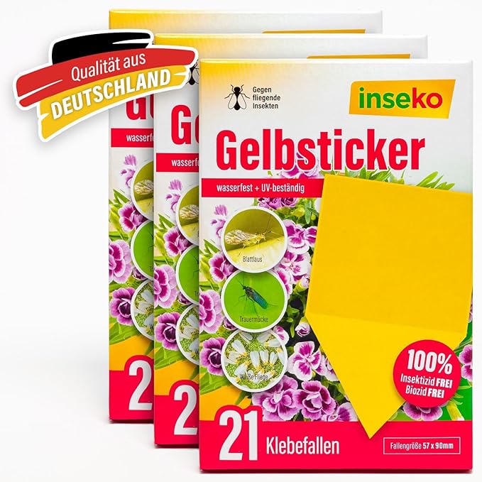 21x inseko Gelbsticker