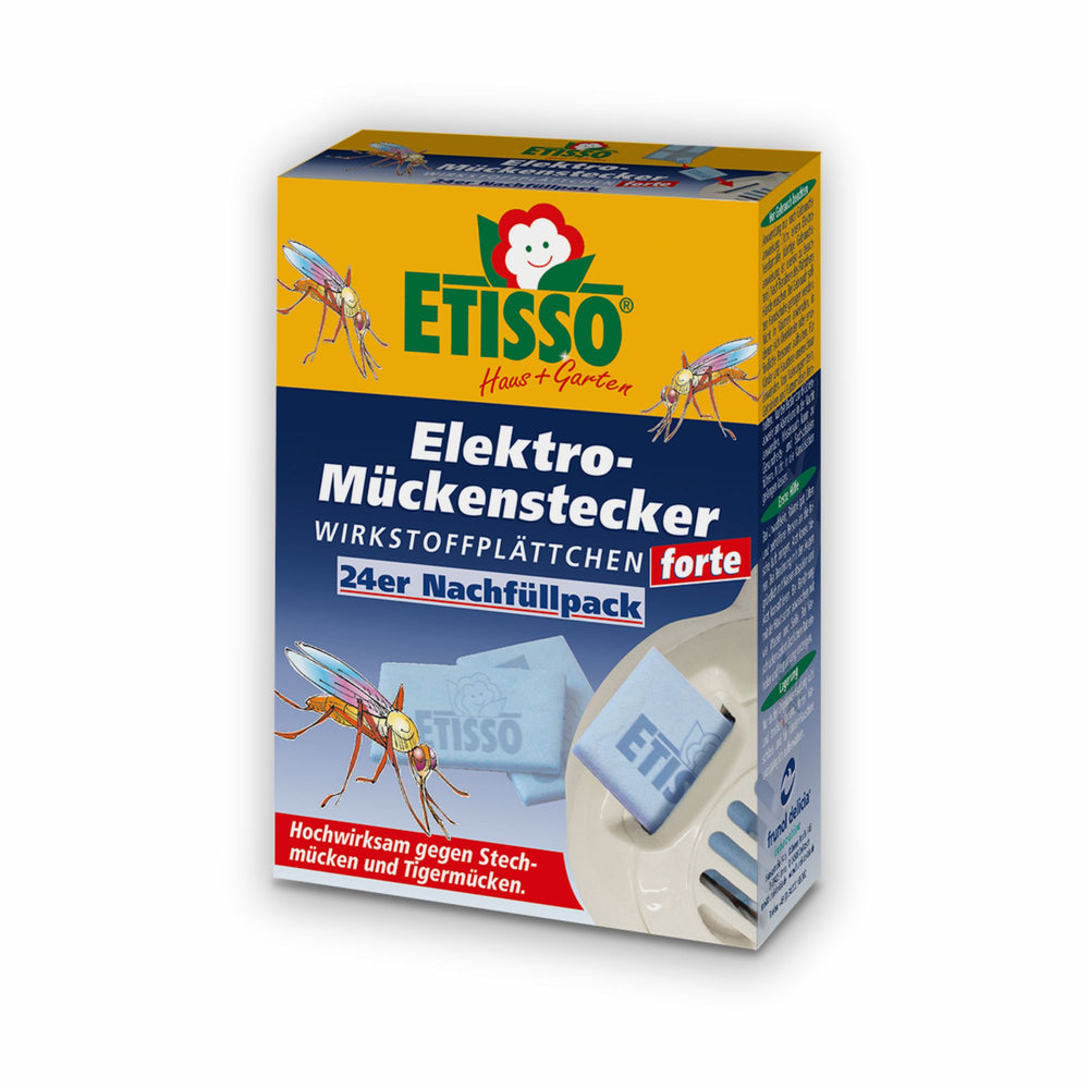 24x ETISSO® Elektro-Mückenstecker forte Nachfüllpackung