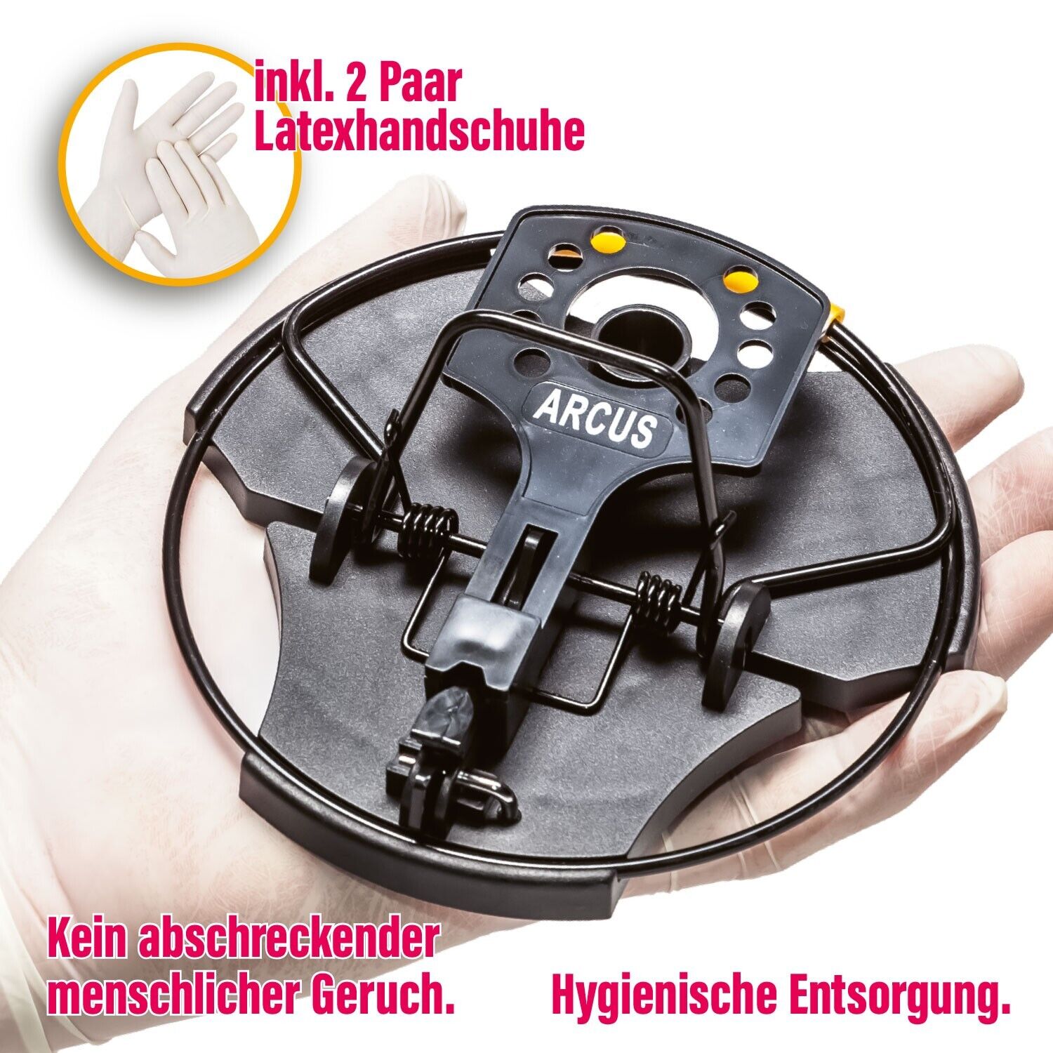 2x inseko ARCUS Rattenschlagfalle