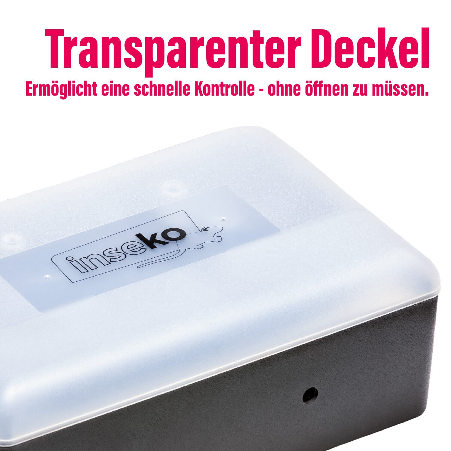 2x inseko Ratten Köderboxen
