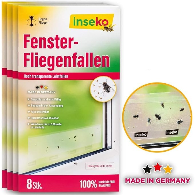 16x inseko Fenster Fliegenfallen