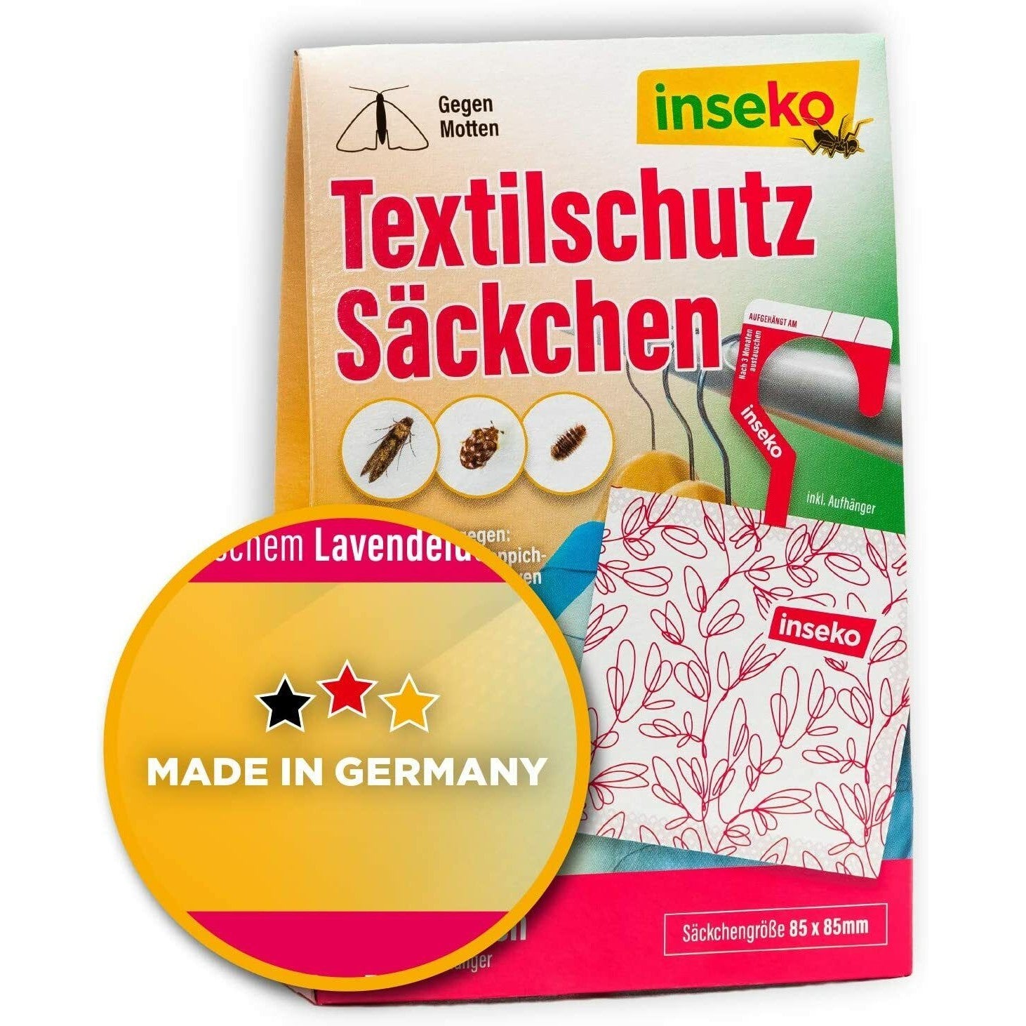 6x inseko Textilschutz Säckchen