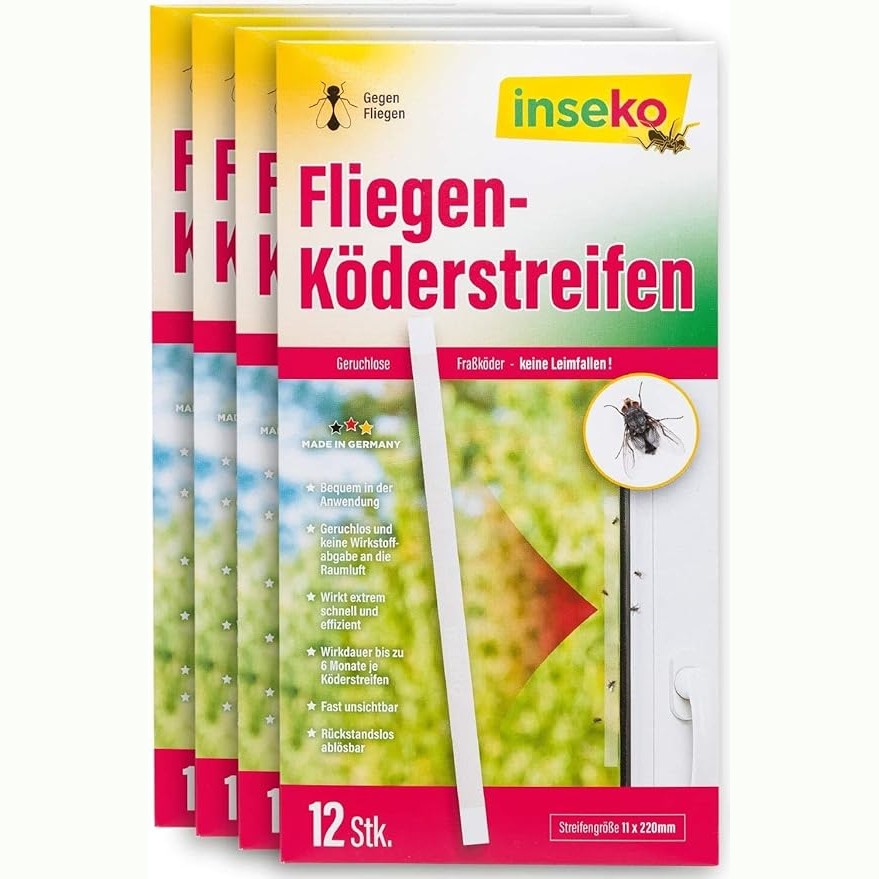 24x inseko Fliegen-Köderstreifen
