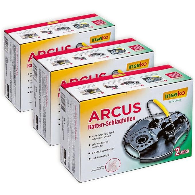 2x inseko ARCUS Rattenschlagfalle
