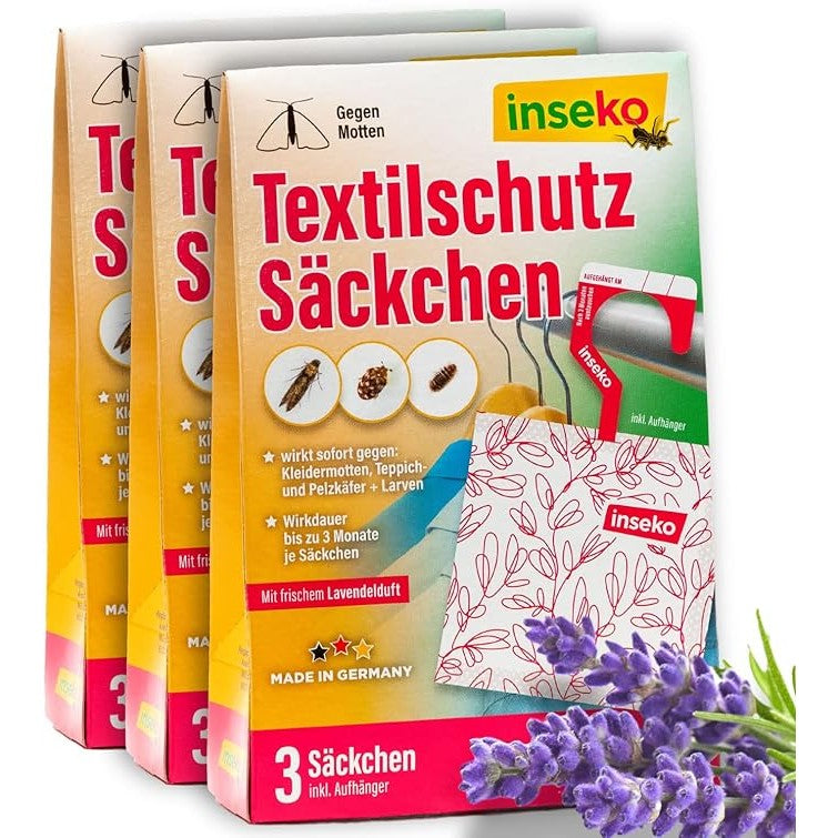 6x inseko Textilschutz Säckchen