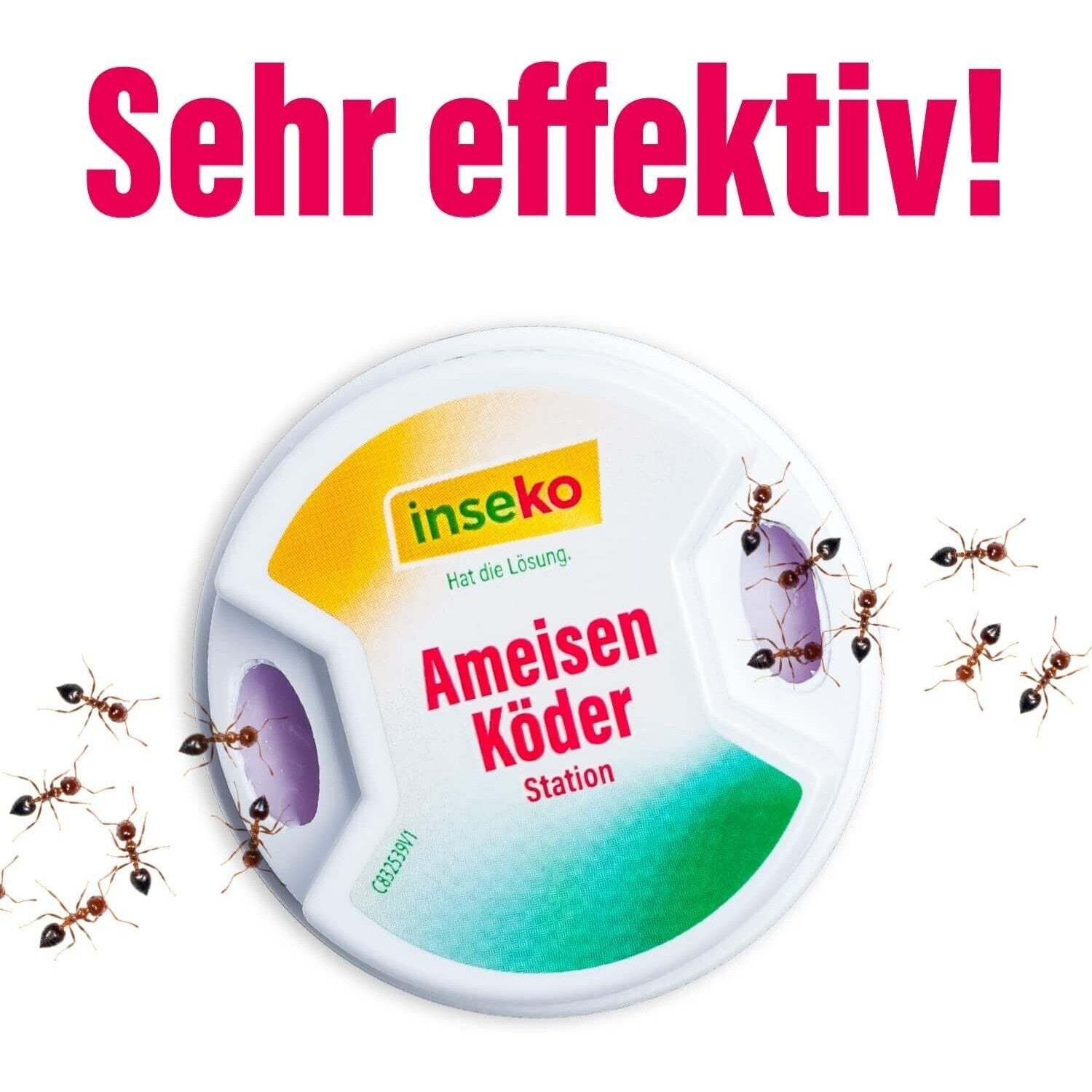 4x inseko Ameisen- Köderstation