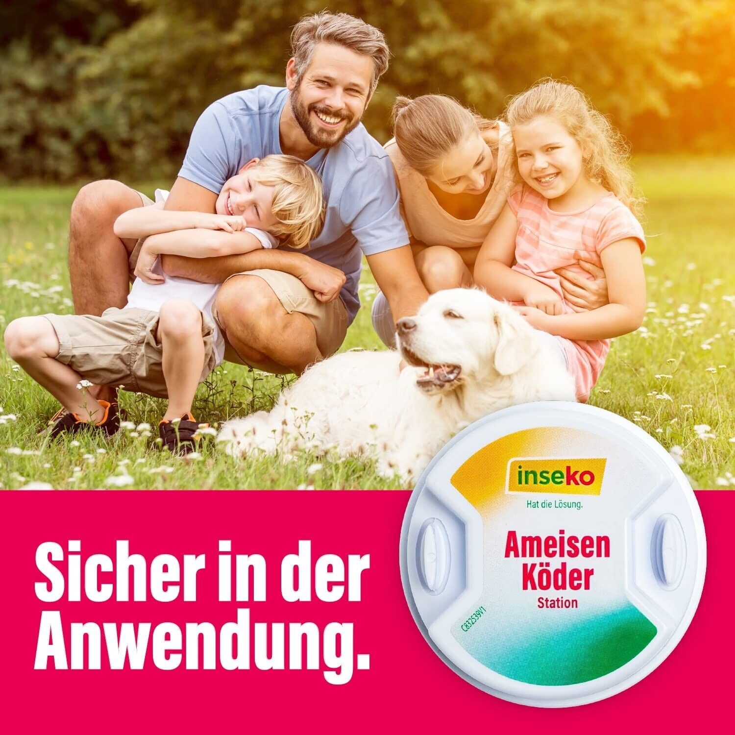 4x inseko Ameisen- Köderstation