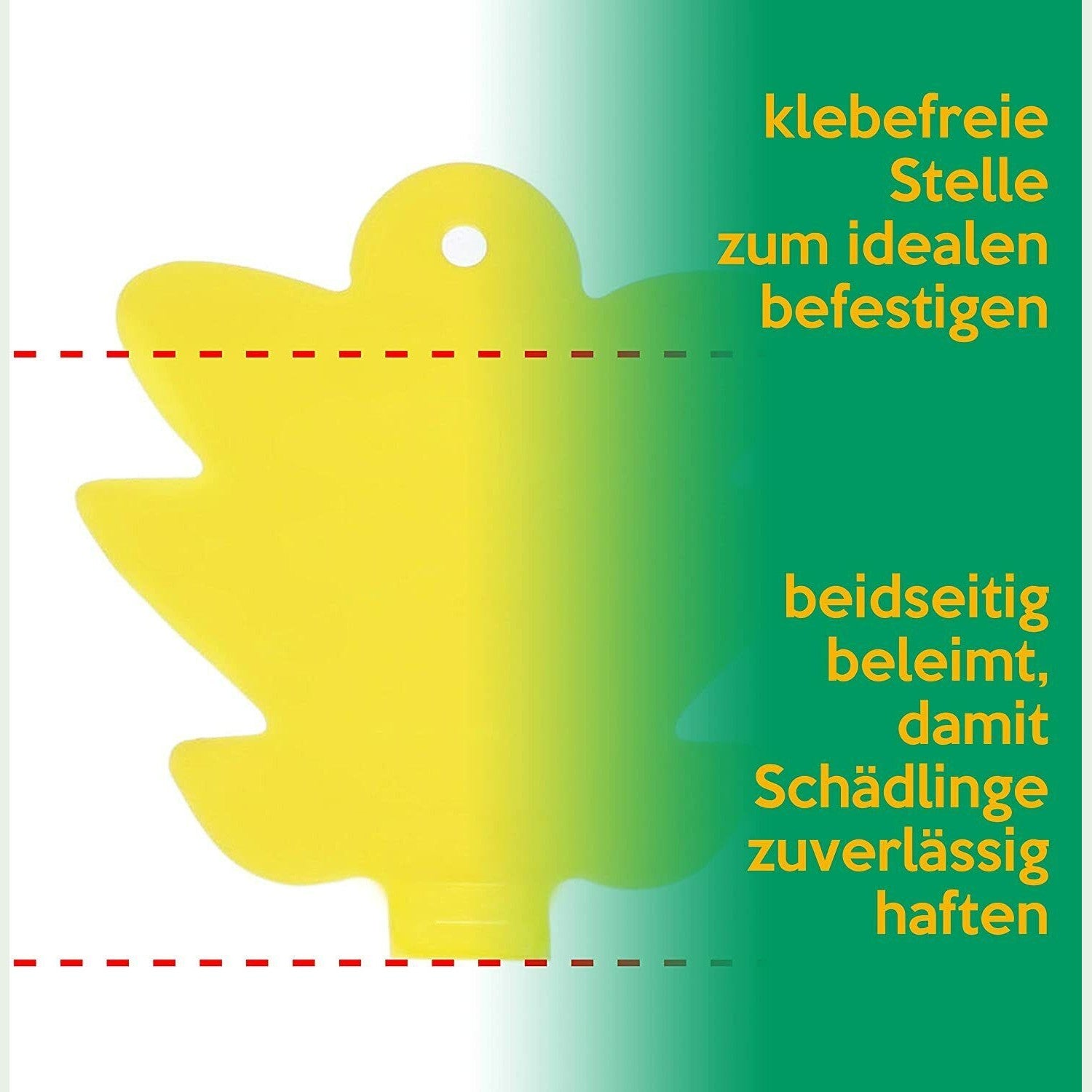 15x inseko Profi Gelbsticker Fliegenfallen