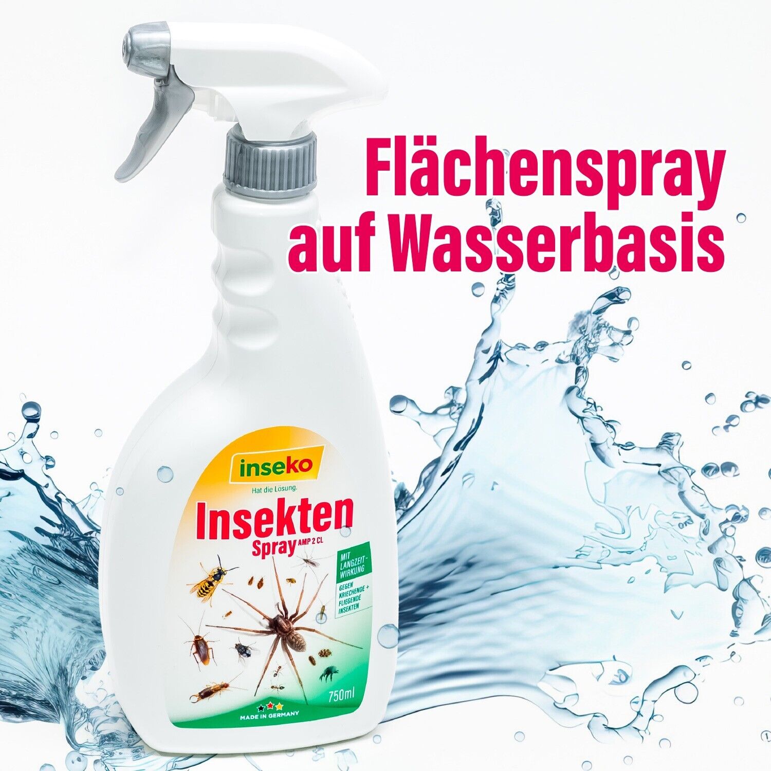 1x inseko Insektenspray 750ml