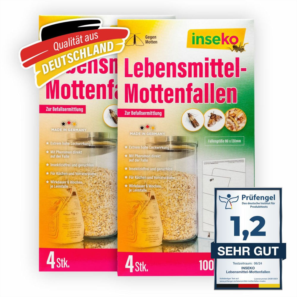 8x inseko Lebensmittelmottenfallen