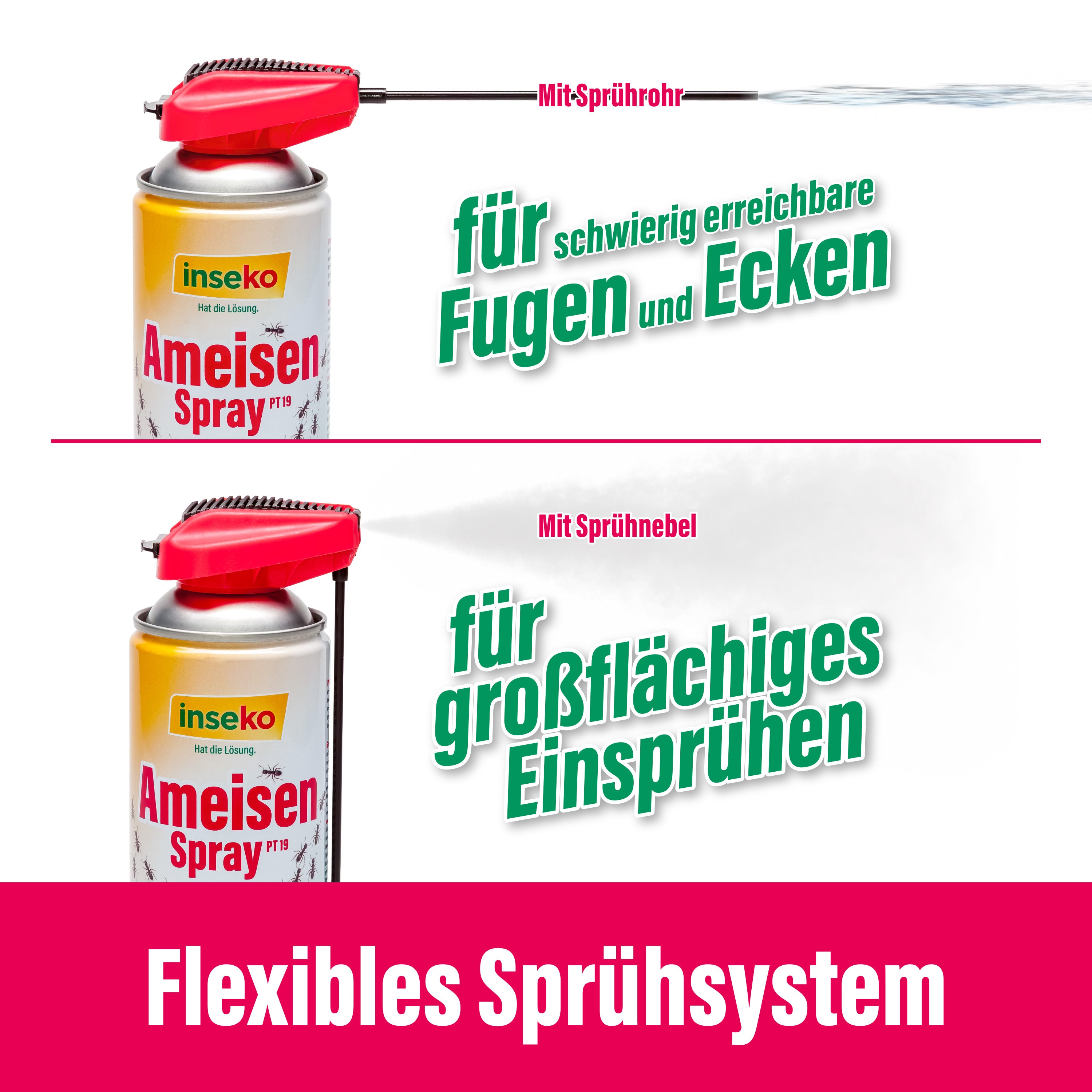 1x inseko Ameisenspray 500ml
