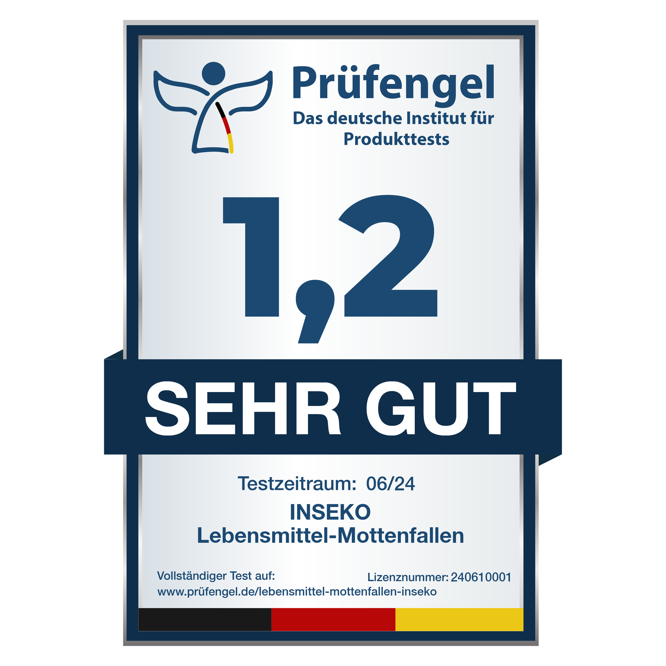 8x inseko Lebensmittelmottenfallen