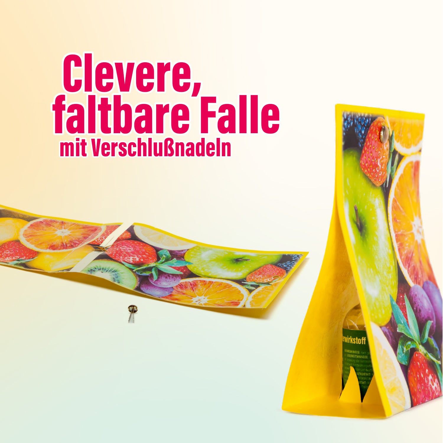 2x inseko Fruchtfliegenfalle