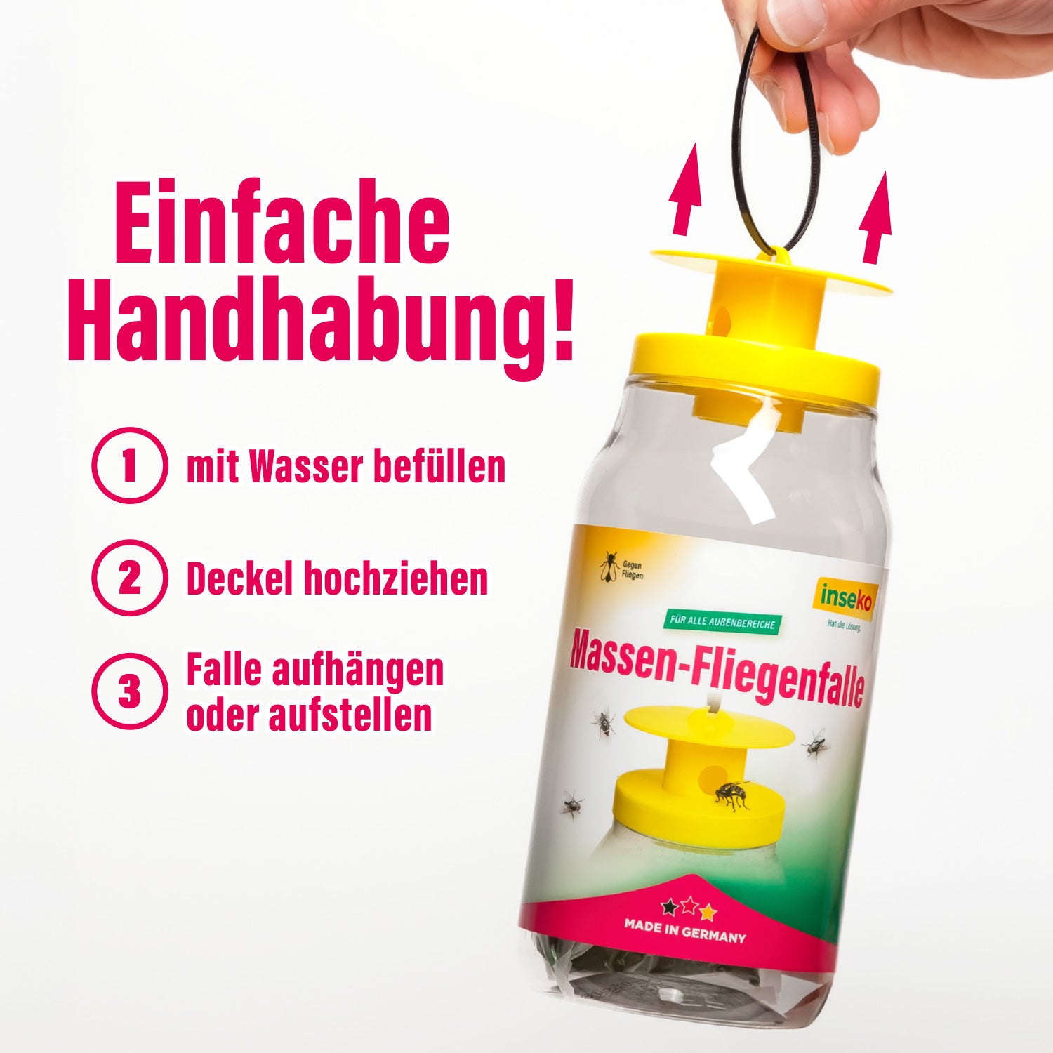 1x inseko Massen-Fliegenfalle