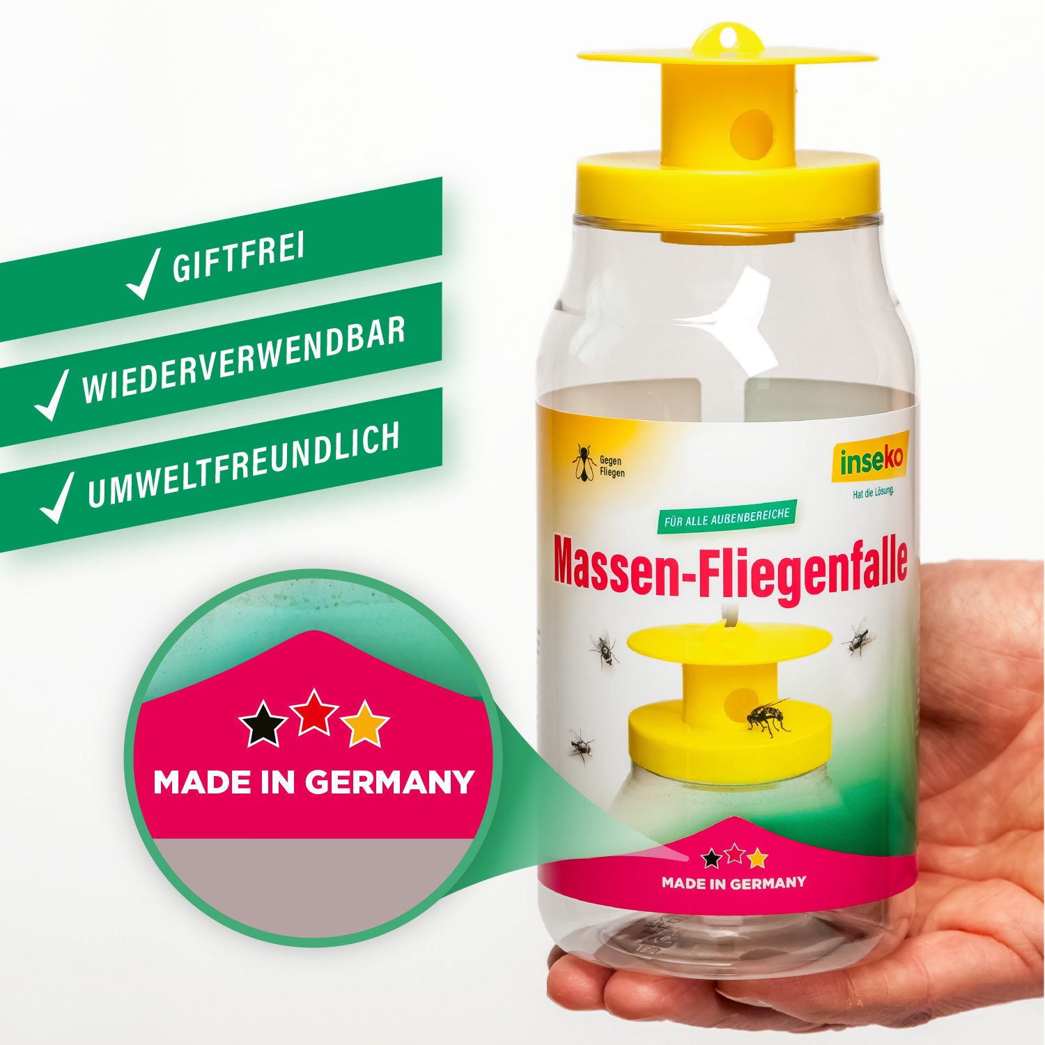 1x inseko Massen-Fliegenfalle