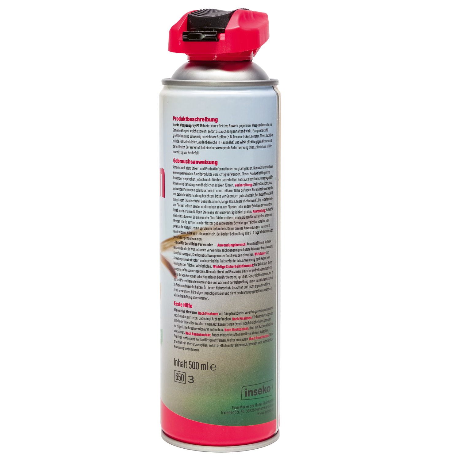 1x inseko Wespenspray 500ml
